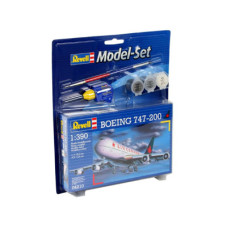 Revell Gift Set Model Boeing 747-200 1:390  64210