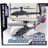 Silverlit Radiovadāms Helikopters 2.4G Black Hawk 84506