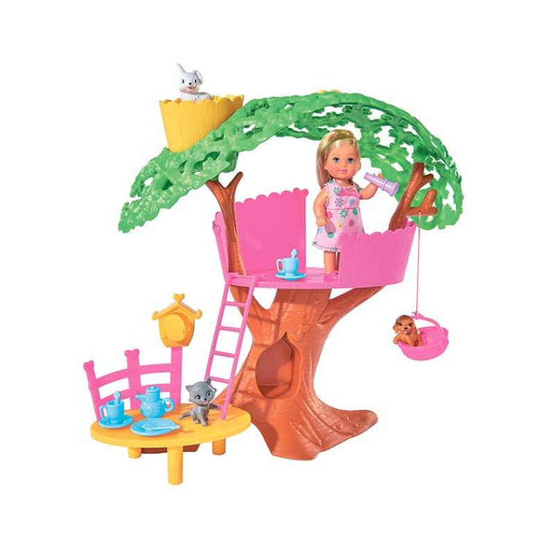 Simba Tree House Komplekts Leļļu māja kokā 54881