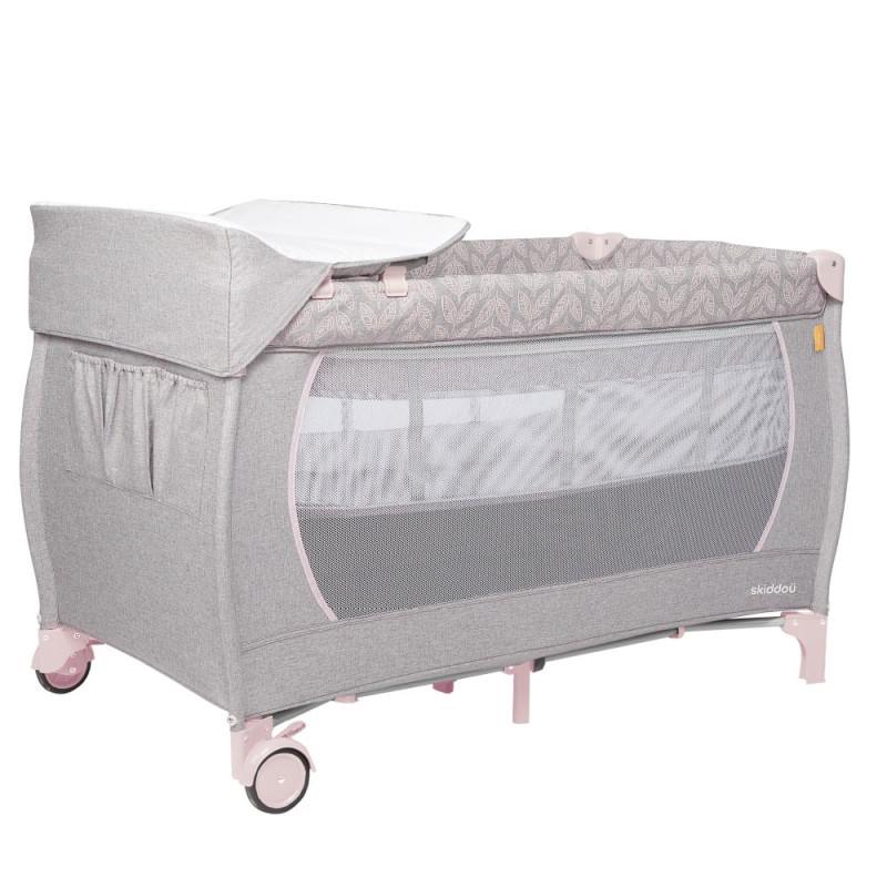 Skiddoü Ceļojumu gulta Lunar rozā