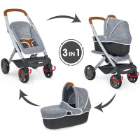 Smoby Leļļu rati 3 vienā Maxi Cosi Quinny 253104