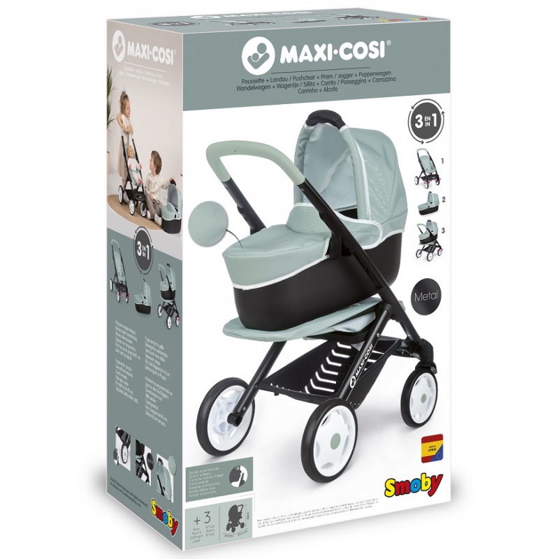 Smoby Leļļu rati 3 vienā Maxi Cosi Quinny 253120