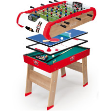 Smoby Board Game 4in1 soccer billiard tennis hockey 640001
