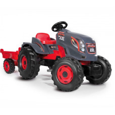 Smoby Traktors XXL ar pedāļiem un puspiekabi 710200