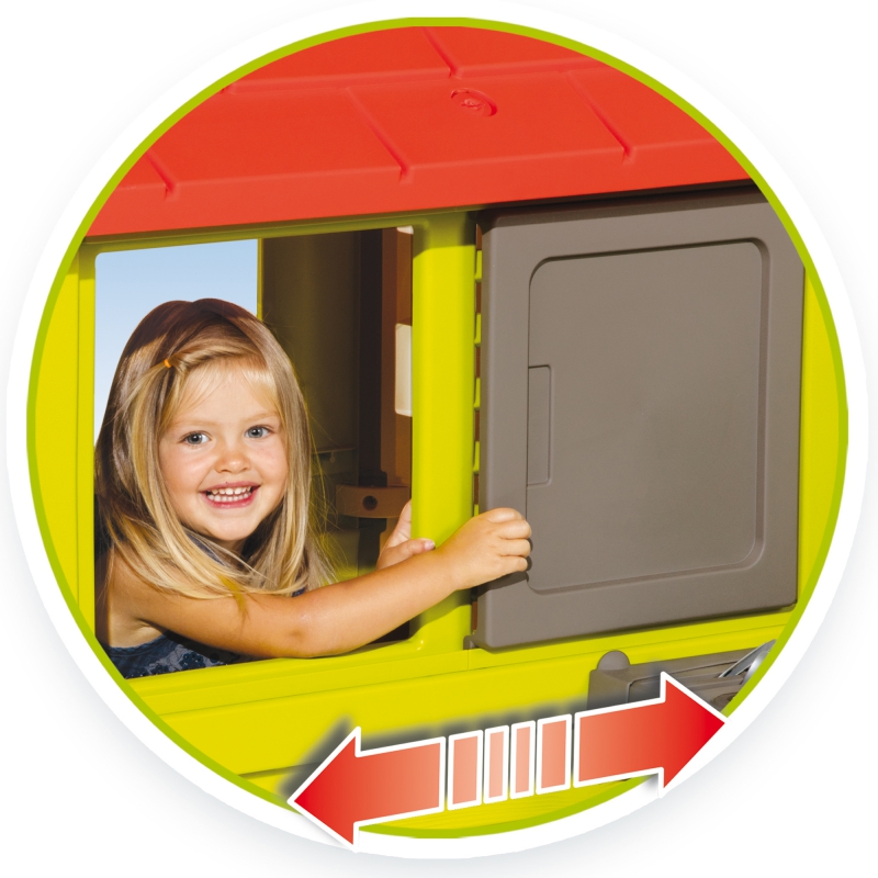 Smoby Dārza māja ar virtuvi un 17 piederumiem 810713