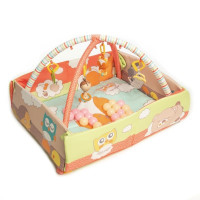 Sun Baby Attīstošais paklājs ar bumbām 117x117cm