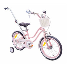 Sun Baby Divritenis Heart bike 16'' rozā