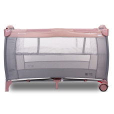 Sun Baby Ceļojumu gulta ar pārtinamo virsmu rozā