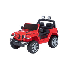 Elektriskā rotaļu mašīna Jeep 12V 4WD sarkana 7777