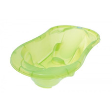 Tega Baby Anatomiskā bērnu vanniņa Comfort caurspīdīgi zaļa TG011