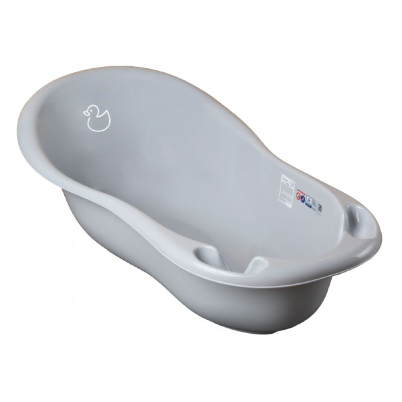 Tega Baby Bērnu vanniņa Duck 102cm gaiši pelēka DK005