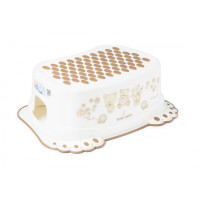 Tega Baby Pakāpiens Lācītis balts MS017