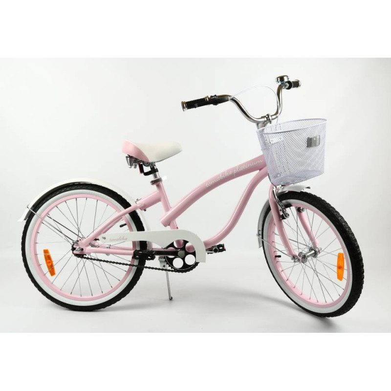 Tomabike Divritenis Cruiser 20 gaiši rozā