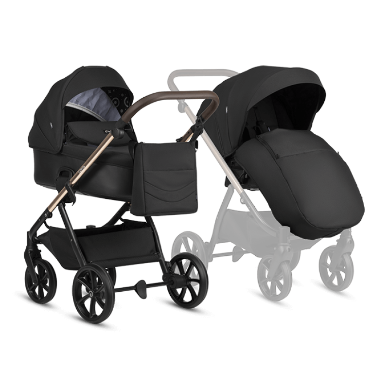 Tutis Rati 2 vienā LEO 3 Plus Black 201