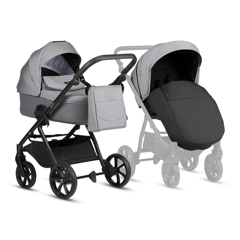 Tutis Rati 2 vienā LEO 3 Plus Stone grey 227