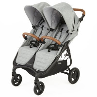 Valco Baby Dvīņu rati Snap Duo Trend grey marble 9938