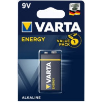 Varta Baterija Energy Alkaline 9V 1gab 4122/1