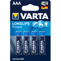Varta Baterijas Longlife Power Alkaline 1.5V AAA 4gb 4903/4