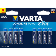 Varta Batteries Longlife Power Alkaline 1.5V AAA 8pcs 4903/8