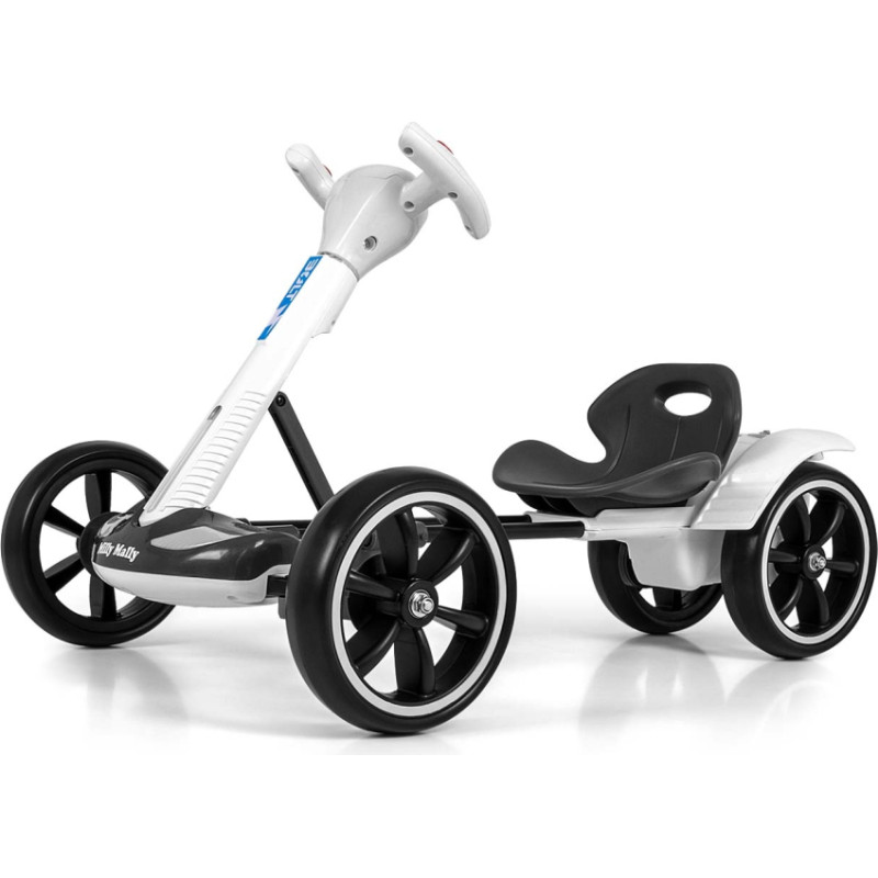 Milly Mally Pojazd na akumulator Gokart Bolt White