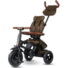 Qplay Rowerek Trójkołowy Rito Deluxe Rubber Brown