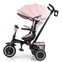 Milly Mally Trīsritenis Stanley Rubber New Pink