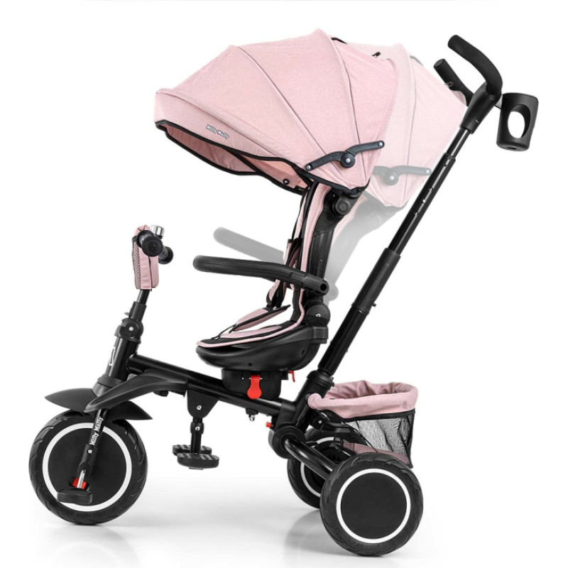 Milly Mally Rowerek Trójkołowy Stanley Rubber New Pink