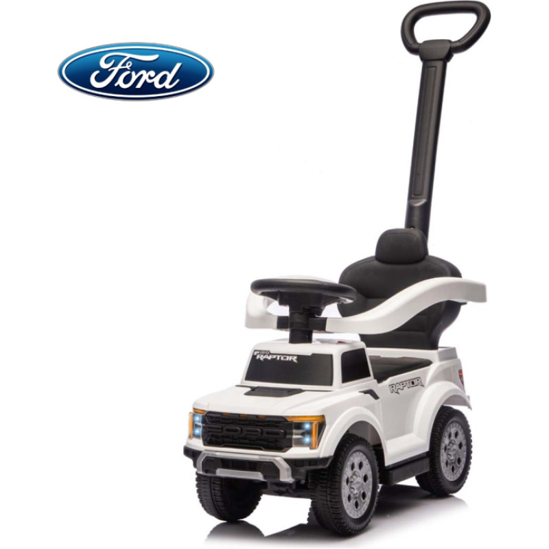 Milly Mally Stumjamā mašīna ar rokturi Ford F-150 3 vienā balta