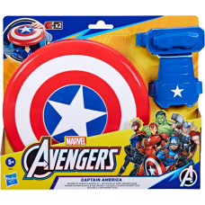 Avengers Rotaļlieta lomu spēlēm Captain America magnētiskais vairogs un bruņu cimds