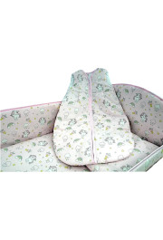 Ankras sleeping bag for babies 68-74 unicorn pink