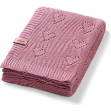 Babyono bamboo knitted blanket pink 1478/01