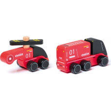 Cubika Деревянные машинки Пожарный транспорт