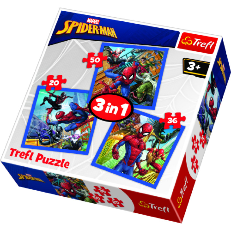 3 Puzzles - Spider-Man