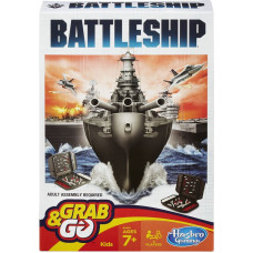 Hasbro Gaming BATTLESHIP Spēle Grab&Go (Latviešu val.)