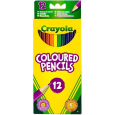 Crayola Krāsainie zīmuļi, 12 gb.