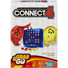 Hasbro Gaming CONNECT4 Spēle Grab&Go (Latviešu val.)