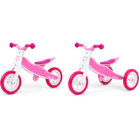 Milly Mally Skrejritenis 2 vienā Look Hearts