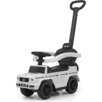 Milly Mally Stumjamā mašīna ar rokturi MERCEDES G350d balta