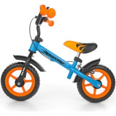 Milly Mally Walking Bike Dragon With Brake Orange-Blue