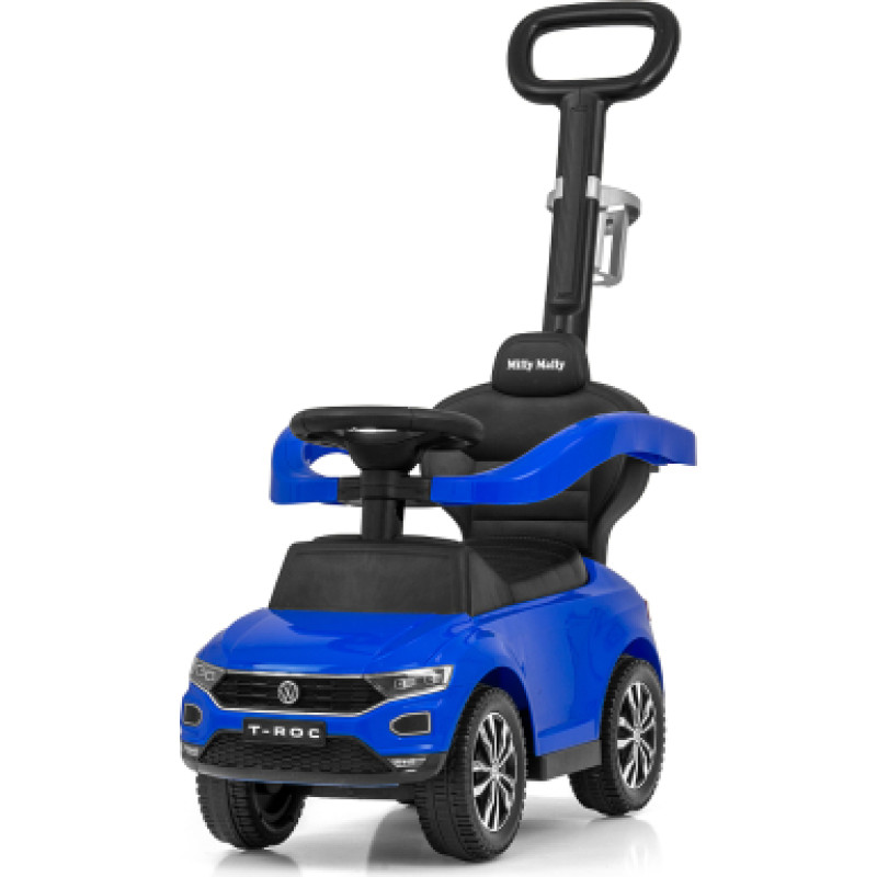 Milly Mally Stumjamā mašīna ar rokturi VOLKSWAGEN T-ROC zila