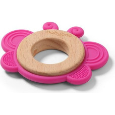 Babyono Wooden & silicone teether BUTTERFLY 1075/01