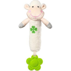Babyono SWEET LAMBIE squeaky toy with a teether