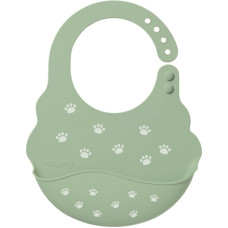 Silicone bib with adjustable clasp 829/06