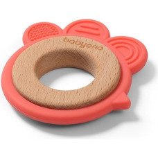 Babyono Wooden & silicone teether HEN 1075/03