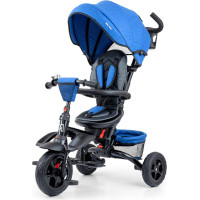 Milly Mally Trīsritenis Stanley Rubber Navy-Black