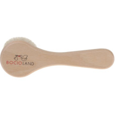 A large wooden goat hairbrush, BOC0535
