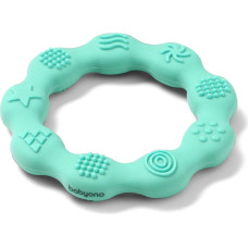Babyono Silicone teether RING mint 825/03