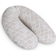 Cebababy multi PHYSIO Pillow Jersey Brown Leaves, W-741-000-746