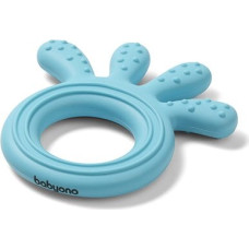 Babyono silicone teether OCTOPUS blue 826/03