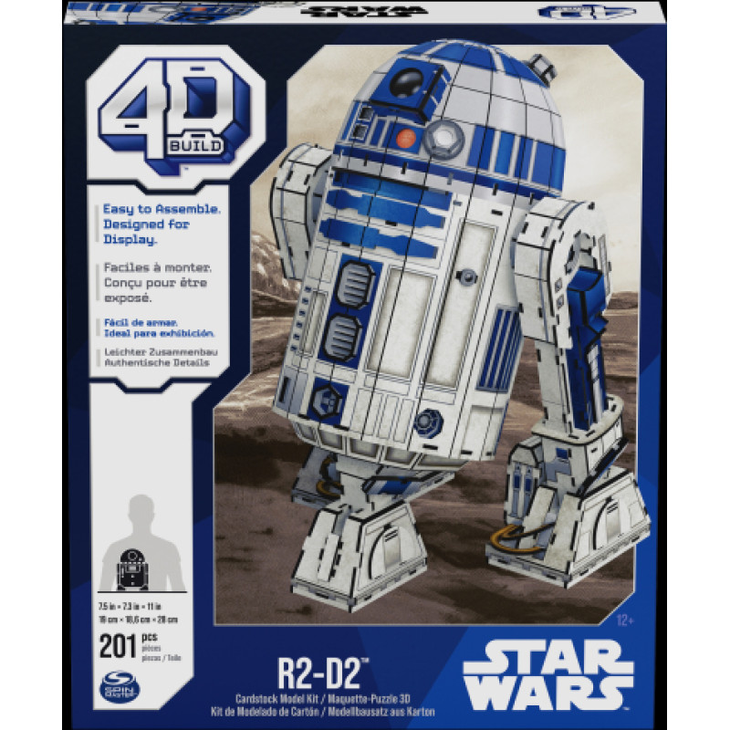 R2D2 Star Wars 4D Build